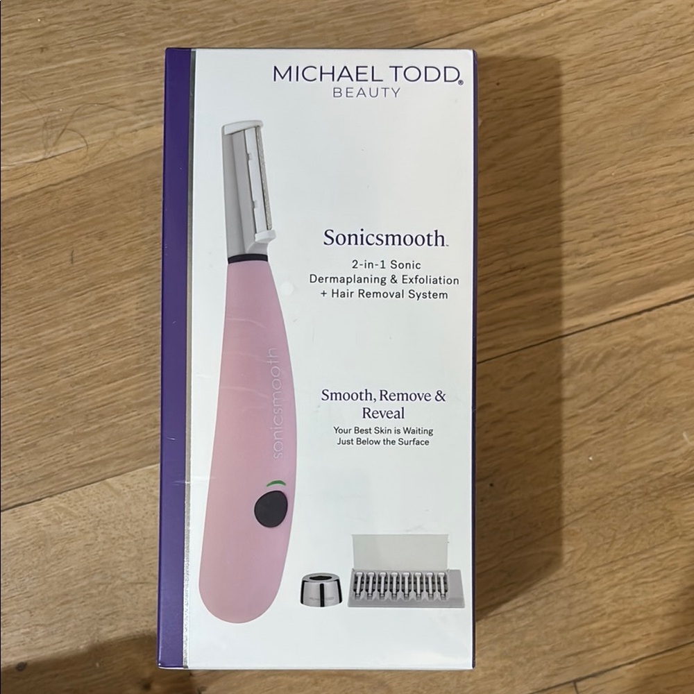 Michael Todd Beauty Sonicsmooth Dermaplaning Tool - Pink